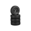 JConcepts Inc. Tusk Green Compound Black Glide 5 Wheel JCO402332911 RC Tire view 1