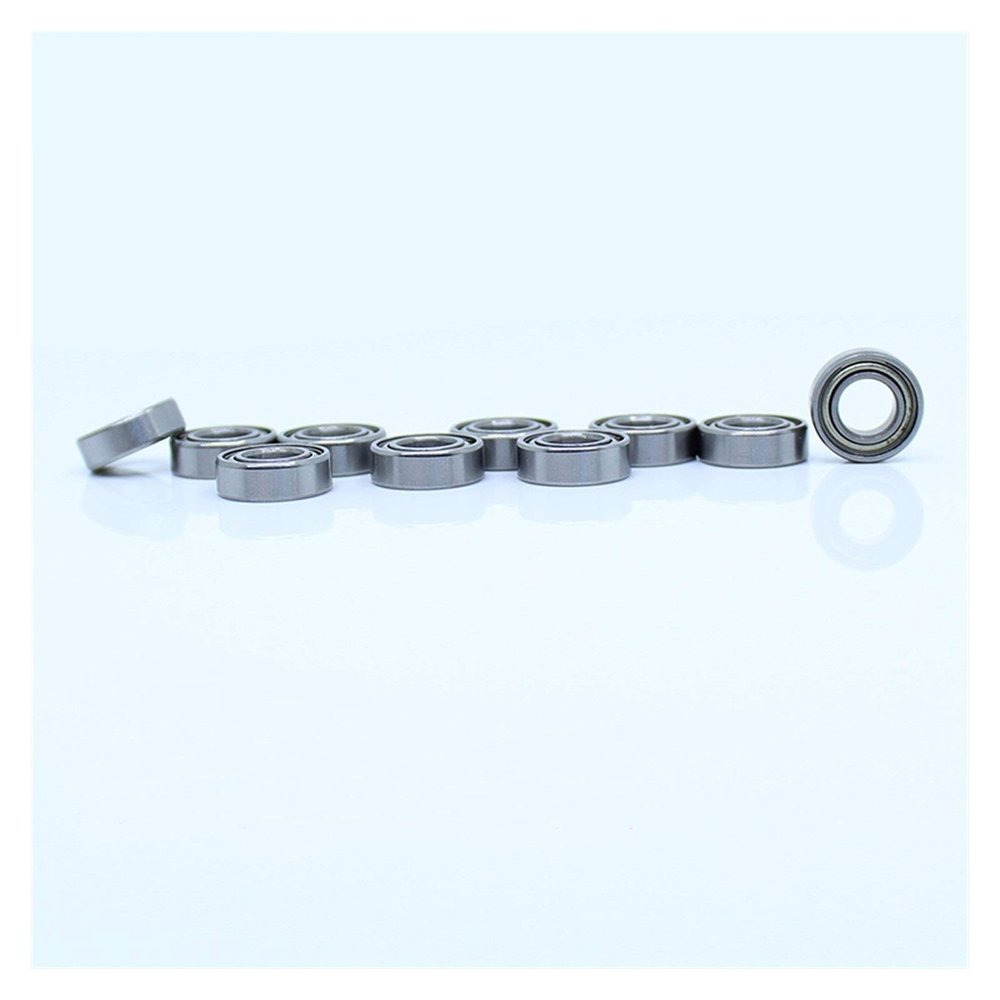 DOLUNTO R166ZZ ABEC-1 (100PCS) Bearing 3/16x3/8x1/8 inch Miniature Ball Bearings for RC Models