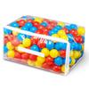 Hovenlay 100 Ball Pit Balls for Kids, Plastic Balls for Ball Pit, Play Balls for Toddlers Babies, Ideal for Ball Pit, Kiddies Pool, Indoor Playpen view 1