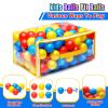 Hovenlay 100 Ball Pit Balls for Kids, Plastic Balls for Ball Pit, Play Balls for Toddlers Babies, Ideal for Ball Pit, Kiddies Pool, Indoor Playpen view 3