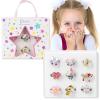 BGSHEMNI Little Girl Jewel Rings in Box, Adjustable Rings for 3-10 Year Old Girl Birthday Gifts, Play Jewelry for Little Girls, Unicorn Butterfly Jewelry Set view 2