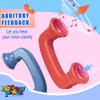 Novelty Place 2 Pack Whisper Phones Speech Therapy Toys for Reading & Auditory Feedback - Improve Fluency, Comprehension & Pronunciation- Hear Myself Sound Phone (Blue and Red) view 3