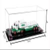 Better Display Cases Versatile Clear Acrylic Trucks, Trains and Rockets Display Case - Large Rectangle Box with Clear Case, Pink Risers and Black Base 19.25" x 8.25" x 8" (A103/V47) view 2
