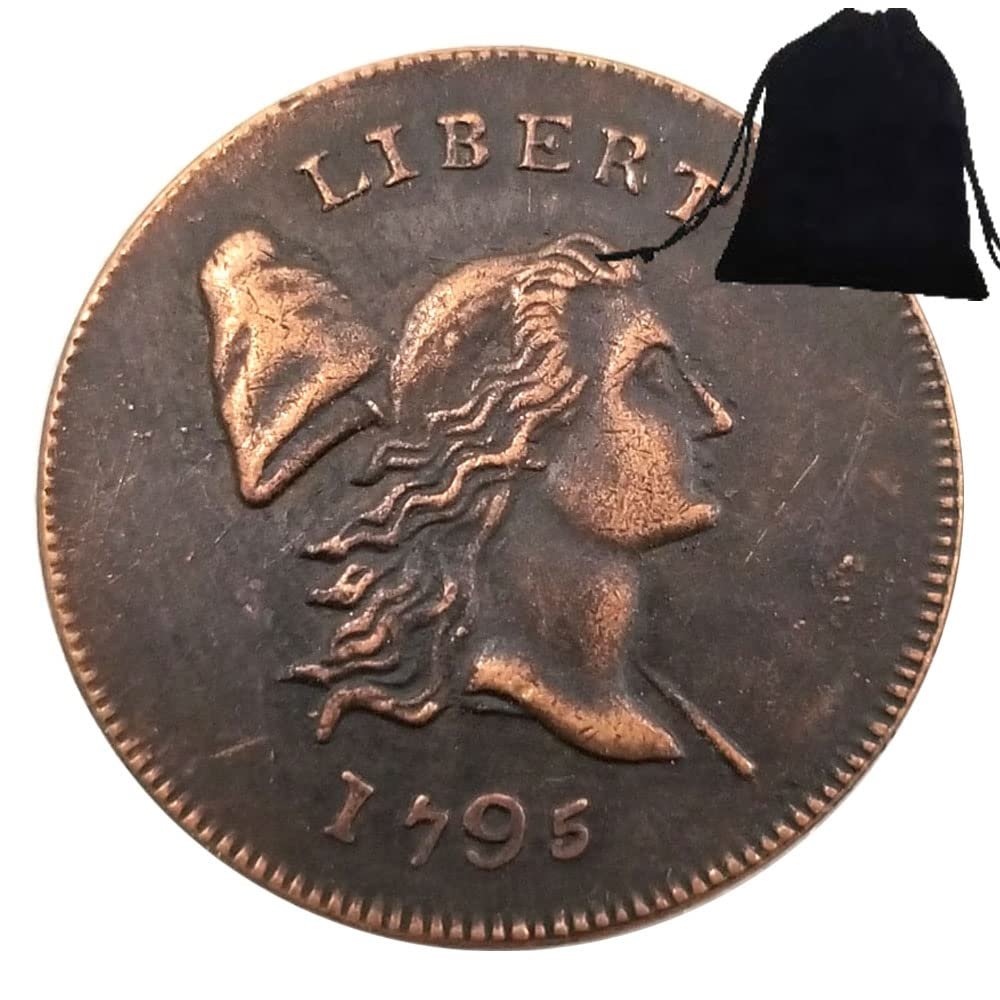 1795 Luxury Liberty USA Half-Cent Hobo Nickel World Coins Pendant- Good Luck Commemorative Funny Coin Badge Jewelry Pendant