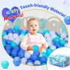 Hovenlay 100 Ball Pit Balls for Kids, Plastic Balls for Ball Pit, Play Balls for Toddlers Babies, Ideal for Ball Pit, Kiddies Pool, Indoor Playpen view 2