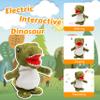 Easfan Talking Dinosaur Toy Repeats What You Say Stuffed Animal Walking Singing Musical Electric Interactive Educational Funny Animated Plush Toy Birthday for Kids Toddlers Green,8 view 2