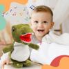 Easfan Talking Dinosaur Toy Repeats What You Say Stuffed Animal Walking Singing Musical Electric Interactive Educational Funny Animated Plush Toy Birthday for Kids Toddlers Green,8 view 4