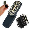 DjuiinoStar Silent Fidget Slider (Carbon Fiber ), Silky Smooth Operation, Robust, Big Lightweight, Strong Haptic Feedback, Free-Floating, Premium Fidget Toy, Magnetic Slider, Best Gift Option DFS-28 view 1