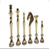 3. inch King,13 inch Flat Board, Brass Metal Chess Set Unique Designer Handmade Chess Borad Ideal Gift Item for Chess Lover by MIZHANDICRAFTS view 2