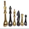 3 inch King, 13 inch Flat Board, Chess Set & Chess Games Aluminium Chess Set Pieces with Chess Borad Unique Designer Handmade Borad Piece Ideal Gift Item for Chess Lover by MIZHANDICRAFTS view 3