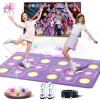 HAPHOM Dance Mat for Girls Boys - Wireless Dance Pad for TV with Camera, Plug and Play Double User Dance Mat Game, Danceing Mat for Family Games, Christmas and Birthday Gift Toys for Kids and Adults view 1