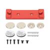 RCAWD Alloy SCX24 Refit Body Clip Magnets for 1/24 Axial SCX24 Crawler Upgrade Parts Red view 1