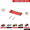 RCAWD Alloy SCX24 Refit Body Clip Magnets for 1/24 Axial SCX24 Crawler Upgrade Parts Red view 4