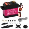 20KG RC Servo High Torque Servo Motors, Waterproof Full Metal Gear Steering Servo with 25T for 1/6 1/8 1/10 1/12 RC Car Robot DIY, Digital Servo with 25T Servo Horn, Control Angle 270 view 1