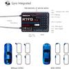Radiolink 2.4Ghz R7FG 7 Channels Gyro Receiver with Voltage Telemetry Long Range Control, Water-Splash RX for RC Crawler Car Boat Radio Controller System RC4GS v2/RC6GS v2/RC4GS/RC6GS view 2