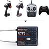 Radiolink 2.4Ghz R7FG 7 Channels Gyro Receiver with Voltage Telemetry Long Range Control, Water-Splash RX for RC Crawler Car Boat Radio Controller System RC4GS v2/RC6GS v2/RC4GS/RC6GS view 4
