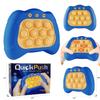 Intoypad Pop The Target! Handheld Speed Push Game Machine: A Fun Multiplayer Game for Family. Sensory Fidget Toy Christmas Toys Gifts for 6 7 8 9 10 11 12 Years Old Kids Road Trip Car Games Kids Blue view 4