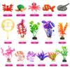 16 PCS Sea Ocean Cake Toppers Under the Sea Ocean Animals Birthday Cake Decorations for Sea Ocean Theme Baby Shower Birthday Party Supplies (Ocean) view 2