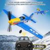 P51D RC Plane 4CH 2.4GHz RTF Remote Control Airplane P-51 Mustang Fighter Glider Aircraft Ready to Fly Radio Controlled Drone Hobby Plane with 6-Gyro Xpilot Stabilization System for Beginners Trainer view 3
