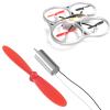 AEDIKO 4pcs 716 Coreless Motor 3.7V 7x16mm Brushed Motors 45000 RPM + 4pcs 75mm CW CCW Propeller Compatible with FPV RC Quadcopter view 2