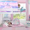 Bed Tent for Kids Lucky Castle Bed Tent Foldable Game House for Children Play Tents for Girls Boys Sleeping Canopy Playhouse view 4