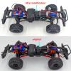 SWX Metal Complete Transmission with High Range Gears,16.6:1 Reduction Ratio Gearbox for 1/18th TRX4M RC Truck Upgrade (Higher Speed Gear) view 4