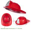 Kid's Fireman Firefighter Costume Toys with Complete Accessories for Boys and Girls Birthday Halloween Party Dress Up Red 6-7 Years view 3