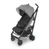 UPPAbaby G-Luxe Umbrella Stroller/Lightweight Design for Easy Travel/One-Step Fold + Recline/XL Basket + Canopy/Cup Holder Included/Greyson (Charcoal Mlange/Carbon Frame) view 1
