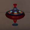 goki 53789 - LED Stardust Humming Spinning Top - Modern Humming Circle with Light Effect view 2