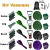 Compact Gold Prospecting Kit with 12" Pocket Sluice Box  Includes Miners Moss, Gold Trap Mat, Classifier Pan, Vials, and Tote Backpack TPR view 2