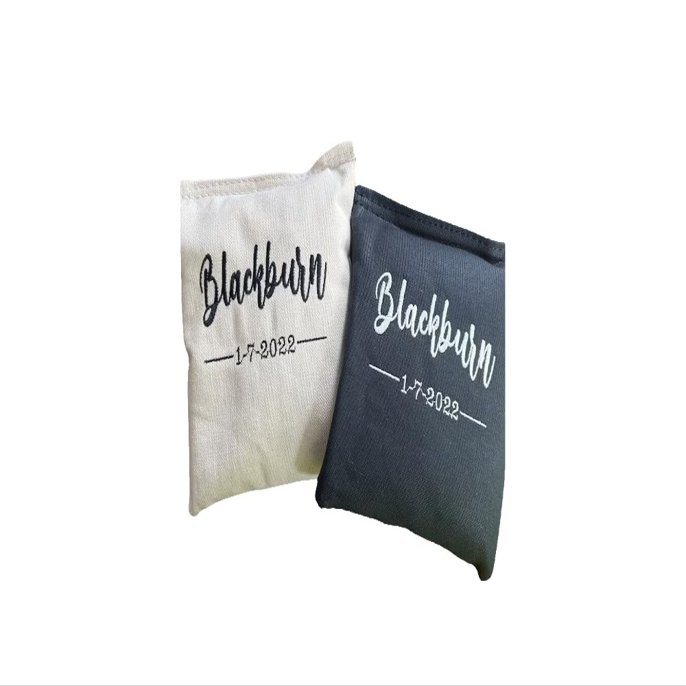 Wedding Cornhole Bags Regulation Full Size Bean Bag Toss for Weddings