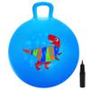 EVERICH TOY Hopper Ball, Dinosaur Hopping Toys for Kids, 18 Inch Bouncy Ball with Handle, Blue Inflatable Bouncing Hoppity Hop Toys for Boys and Girls Gifts view 1