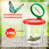 Insert Bug Viewer for Kids, 8PCS Magnifying Insect Box Bug Catcher Kit for Kids Bug Magnifier Container Critter Insect Bug Cage Bug Jar, Magnifier Backyard Explorer Insect Bug Viewer Collecting Kit view 2