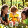 Insert Bug Viewer for Kids, 8PCS Magnifying Insect Box Bug Catcher Kit for Kids Bug Magnifier Container Critter Insect Bug Cage Bug Jar, Magnifier Backyard Explorer Insect Bug Viewer Collecting Kit view 4