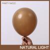 PartyWoo Brown Balloons 140 pcs Different Sizes of 18 12 10 5 Inch Neutral Brown Balloons Arch Kit Garland for Baby Shower Birthday Graduation Woodland Safari Theme Jungle Party Decorations Brown-F09 view 3