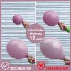 PartyWoo Dusty Purple Balloons 140pcs Different Sizes Pack of 18 12 10 5 Inch Lavender Boho Neutral Balloon Arch Kit for Baby Shower Graduation Butterfly Fairy Birthday Party Decorations Purple-F29 view 4