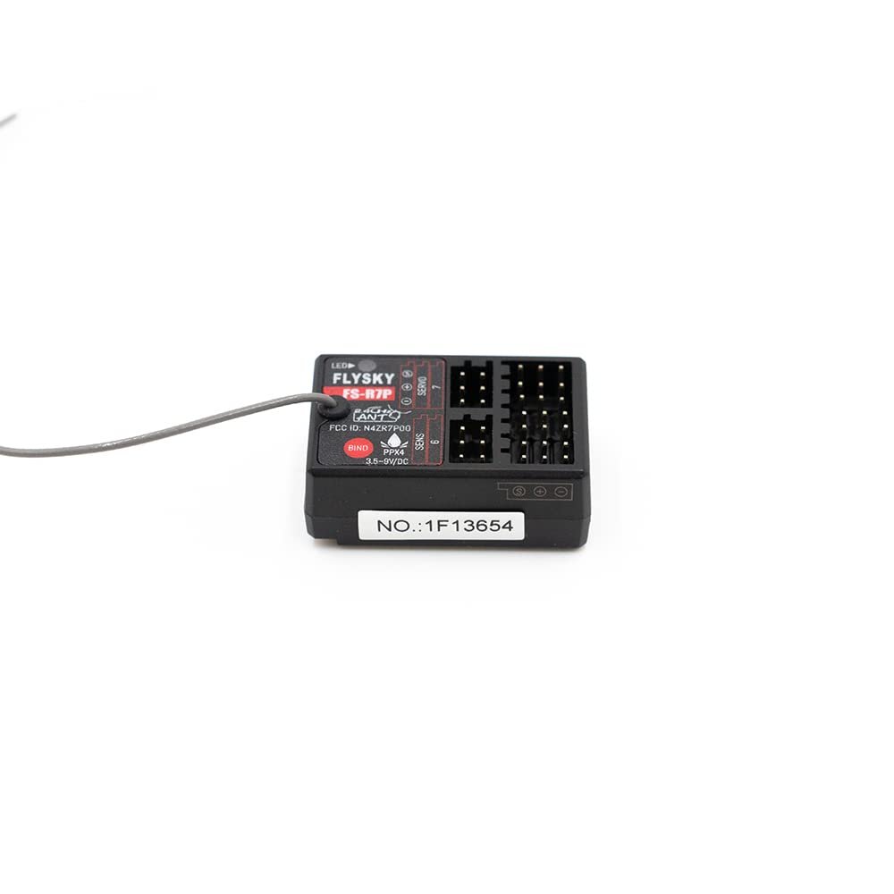 YBW Flysky FS-R7P 7CH 2.4Ghz ANT Protocol PWM Output RSSI Mini Receiver for Flysky FS-G7P Transmitter RC Car Boat DIY Parts