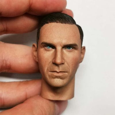 1/6 Scale Male Head Sculpt, European Man Head Carved for 12inch Male Soldier Action Figure Body Collection(J)