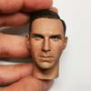1/6 Scale Male Head Sculpt, European Man Head Carved for 12inch Male Soldier Action Figure Body Collection(J) view 1