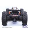 QingLeng Nylon Sturdy & Stable Wheelie Bar with Dual Spring Buffer for Traxxas 1/8 Sledge Monster Truck #95076-4 - Black Wheels view 4