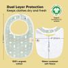 8-Pack Organic Baby Bibs for Boys, Girls - Soft Cotton Drooling and Teething Bibs for Baby Girl & Boy, Extra Absorbent, Easy To Clean & Put On for Toddler, Newborn, Infant 0-24 Months (Nordic) view 3