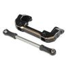 SCX10 Capra Brass Bumper, Brass Counter Weight Black Coating for Axial SCX10 III RC Crawler 1/10 SCX10 Capra Unlimited Trail Buggy UTB10 RTR 1.9 4WS Upgrade Part (D- 2pcs Bumper/Body Mounts) view 4