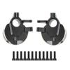 Brass Counter Weight for Axial Capra SCX10 III Capra Axle Housing Black Coating for RC Crawler 1/10 UTB10 Capra Unlimited Trail Buggy RTR 1.9 4WS Upgrade Part (A- 2pcs Steering Knuckles) view 1