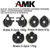 UTB10 Brass Counter Weight Axle Housing Black Coating for Axial RC Crawler 1/10 UTB10 Capra Unlimited Trail Buggy RTR 1.9 4WS Upgrade Part (F- 4-in-1 UTB10 Brass) view 2