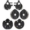 1/10 Capra Brass Counter Weight Axle Housing Black Coating for Axial Capra RC Crawler 1/10 SCX10 III Capra Unlimited Trail Buggy UTB10 RTR 1.9 4WS Upgrade Part (E- 3-in-1 Capra Brass Part) view 1