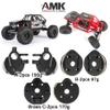 1/10 Capra Brass Counter Weight Axle Housing Black Coating for Axial Capra RC Crawler 1/10 SCX10 III Capra Unlimited Trail Buggy UTB10 RTR 1.9 4WS Upgrade Part (E- 3-in-1 Capra Brass Part) view 2