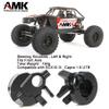 1/10 Capra Brass Counter Weight Axle Housing Black Coating for Axial Capra RC Crawler 1/10 SCX10 III Capra Unlimited Trail Buggy UTB10 RTR 1.9 4WS Upgrade Part (E- 3-in-1 Capra Brass Part) view 3