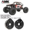 1/10 Capra Brass Counter Weight Axle Housing Black Coating for Axial Capra RC Crawler 1/10 SCX10 III Capra Unlimited Trail Buggy UTB10 RTR 1.9 4WS Upgrade Part (E- 3-in-1 Capra Brass Part) view 4