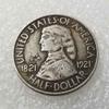 1921 USA Missouri Half-Dollar Buffalo Hobo Nickel Art Coin Pendant/Good Luck Commemorative Token Badge Jewelry Pendant view 2