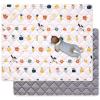 Odorless Premium Foam Baby Play Mat 50" x 50", Soft Microfiber Fabric Crawling Mat for Floor- Comfortable and Hypoallergenic, Non-Slip Cushioned Floor Playpen mat for Infants,Babies,Toddlers view 1